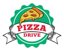 Pizza Drive logo.
